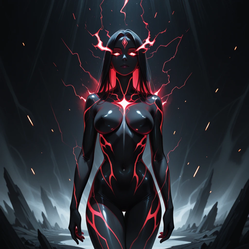Spawn girl, hell,((Best quality)), ((masterpiece)), (detailed: 1.4), (Absurd), Fighter pilot (((Muslim woman wearing long dark red dress face covered)))), ((include double-headed eagle of Albania flag)), ready for war, dark skinned, middle eastern woman, sculptural body with defined muscles, closed mouth, muscular body covered by a Hoyoverse-style technological dress,  Honkai Impact, Geishin Impast, veil covering the face, Veil covering the head, whole body covered by clothing, ((small breasts)), (green eyes without pupils), (((very dark red and black clothing)), (((white wavy hair fulfilled)), (thin white stripes on the green covering the breasts), (image of a Persian sword on the arms), (((lightning ray drawings on the arms)), very long eyelashes,  heavy eye makeup, lots of jewelry, by mucha, niji --V5, close to real, psychopathic, crazy face, sexy pose, background with a giant Gundam style robot head, 2 piece clothing, shoulder pads, airplane wings on the back, pastel, centered, scale to fit dimensions, HDR (High Dynamic Range),Ray Tracing,NVIDIA RTX,Super-Resolution,Unreal 5, Subsurface Dispersion, PBR Texture, Post-processing, Anisotropic Filtering, Depth of Field, Maximum Clarity and Sharpness, Multilayer Textures, Albedo and Specular Maps, Surface Shading, Accurate Simulation of Light-Material Interaction, Perfect Proportions, Octane Render, Two-Tone Lighting, Wide Aperture, Low ISO, White Balance, Rule of Thirds, 8K RAW, Crysisnanosuit