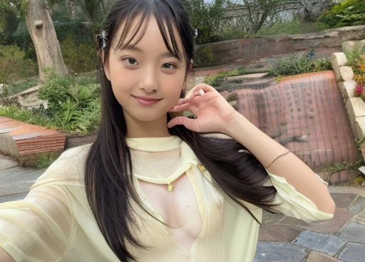 ((((((13 years old))))))、(((Ojamajo Doremi : 1.0)))、(((A charming face)))、(((Young face)))、(((beautiful girl)))、(((A beautiful woman)))、Beautiful woman、Cute woman、((Innocent face))、((Smile))、((Ultra-detailed face))、((Detailed lips))、((Detailed eyes))、((double eyelid))、(((Beautiful Face)))、(((Beautiful, well-shaped eyes)))、(((Beautiful, well-shaped lips)))、Very Short Hair、ponytail、Pixie cut、BREAK、BREAK、(((Ojamajo DoremiがWearing a Hatsune Miku costume)))、(((Wearing a Hatsune Miku costume)))、(Off the shoulder)、BREAK、8 heads、(((slender)))、(((Slim body)))、(((Thin body)))、(((Slim woman)))、(Flat Chest:1.5)、BREAK、Photographic quality、Natural light、(フォトRealistic:1.4)、(Highest quality:1.2)、(Ultra-high resolution:1.2)、8K、RAW Photos、Realistic、High Detail、Film Grain、Detail Skin、Symmetrical、Delicate skin、Real human skin、pores、Super detailed、Detailed、(masterpiece : 1.2)、Thin face、Sharp Face、Small Face、Small face、Narrow shoulders、Small shoulders、Small shoulders幅、Slim shoulders、Narrow shoulders幅、Beautiful Japanese Woman、Beautiful Korean Woman、Slim womanモデル、Young Gravure Idol、Realistic young gravure idol、Young Sensual Gravure Idol、Young Pretty Gravure Idol、Japanese Model、Young Gravure Idol、((From the knee up)) 、(arms behind back:1.3)