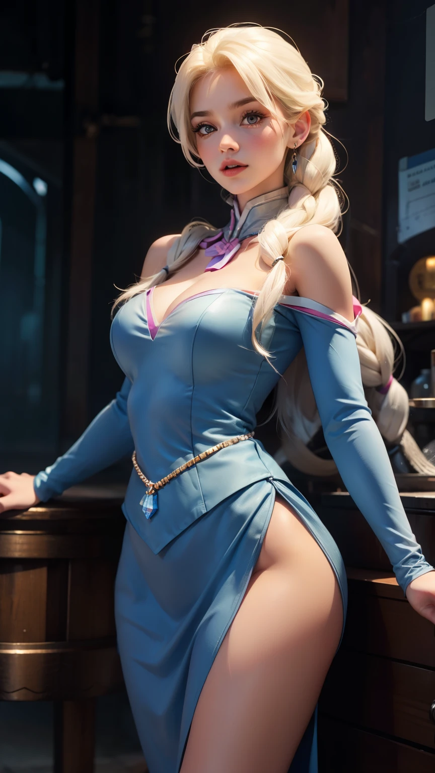 (elsa frozen-rose quartz SU mezclando modelos .) (ultra FUSIÓN) Highly detailed CG unity 8k wallpaper, style shot, complex, high detail, dramatic, highest quality movie still image, very detailed, masterpiece, best quality, character design, Elsa, Elsa from Frozen,Diamante Rosado fusión (( Dark style)), realistic ultra-detailed rendering style, natural light, sharp character design, (hard focus, 8k), (((natural skin texture))), 8k textures, soft cinematic lighting, adobe lightroom, dark room, hdr, Sophisticated, Elegant, Rich Detail, Sharp Focuilm Look) )), Soothing Tones, Detail Frenzy, Intricate Detail, Super Detail, Low Contrast, Soft Film Lighting, Dull Colors, Exposure Blending, HDR, Fade, 35mm, f/1.4, ISO64, f16, 25 sec.