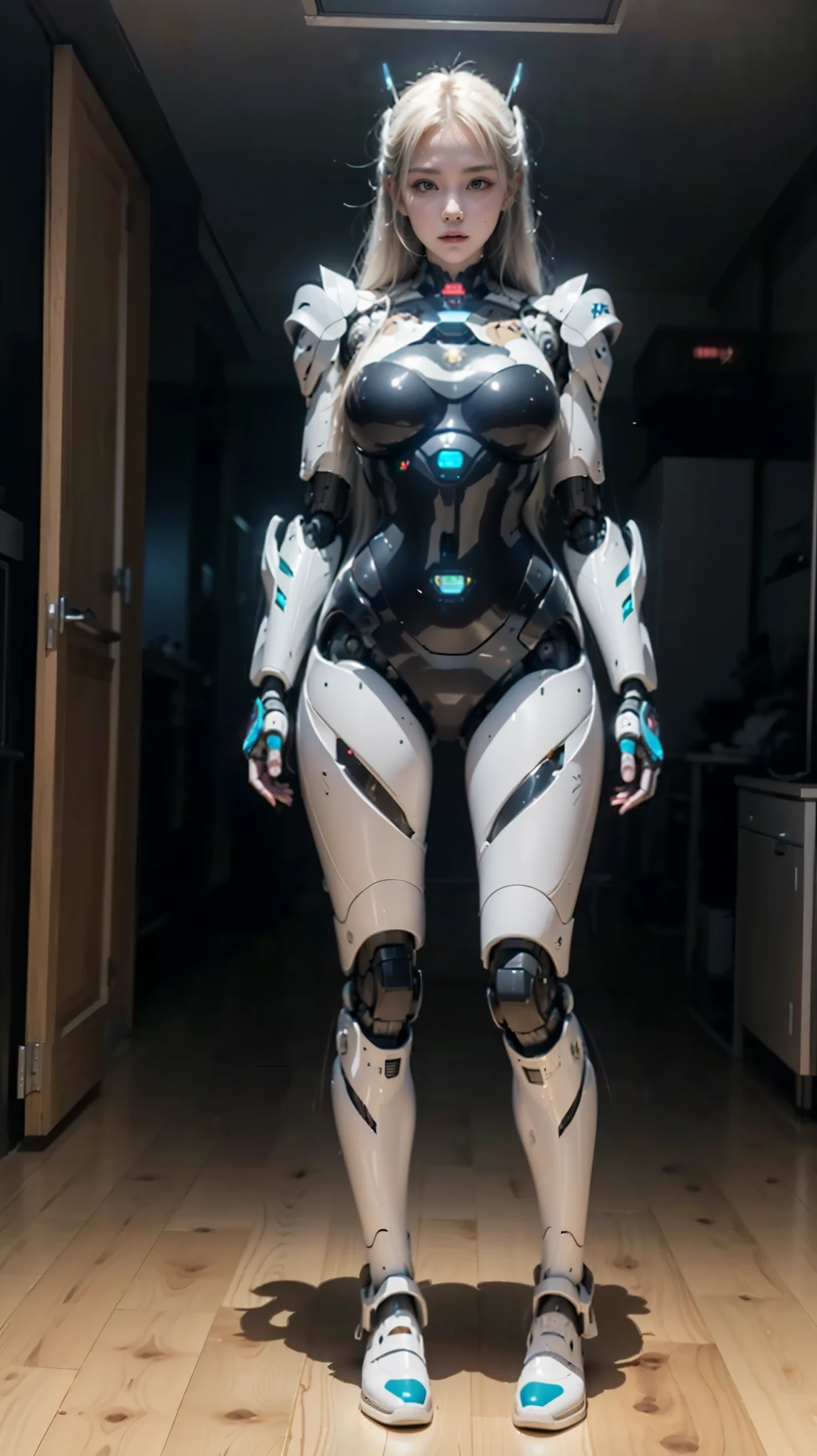 Today's theme is "robô high-tech"
Design your high-tech robot in battle and reveal the rustic beauty of mechanical life! Belle, PERSEPHONE, (fullbody:1.8)