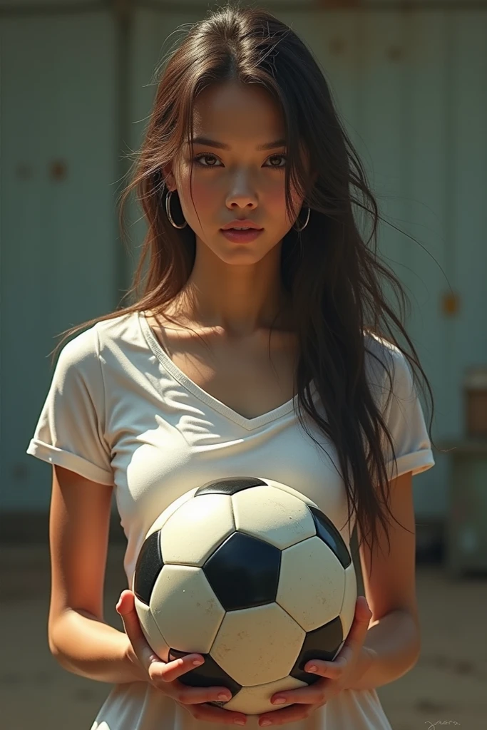 Jenna Ortega sendo jogadora de futebol ameriano.
