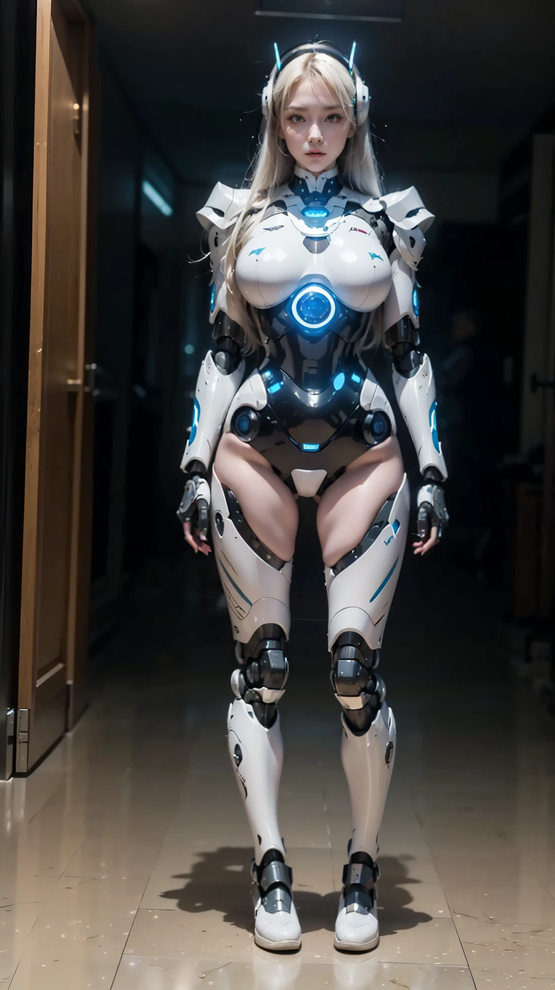 Today's theme is "robô high-tech"
Design your high-tech robot in battle and reveal the rustic beauty of mechanical life! Belle, PERSEPHONE, (fullbody:1.8)
