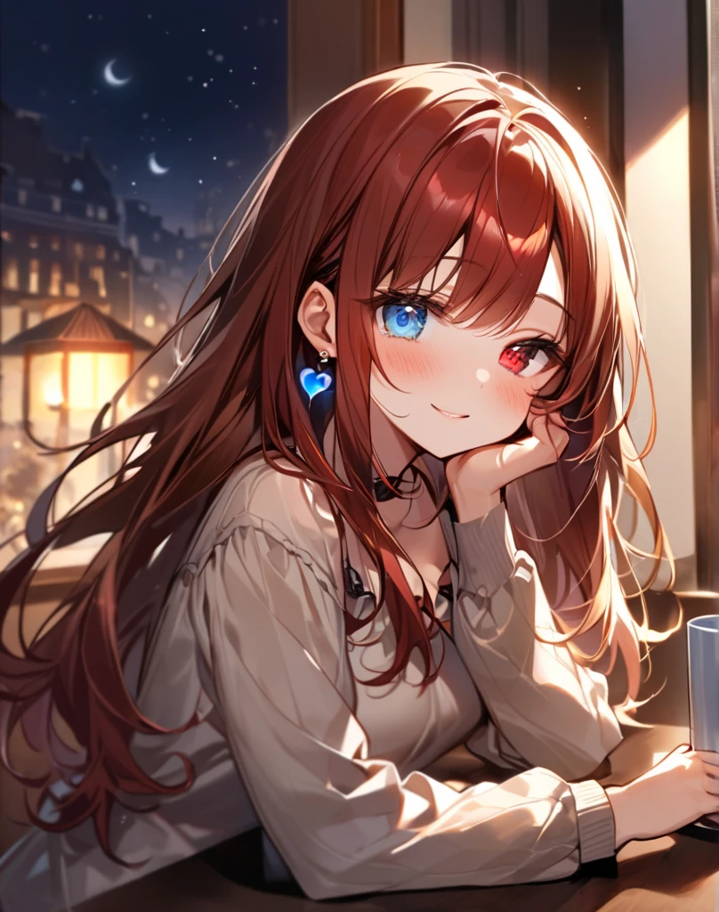 highest quality, masterpiece, Ultra-high resolution, reality, 1 girl, Off the shoulder, smile