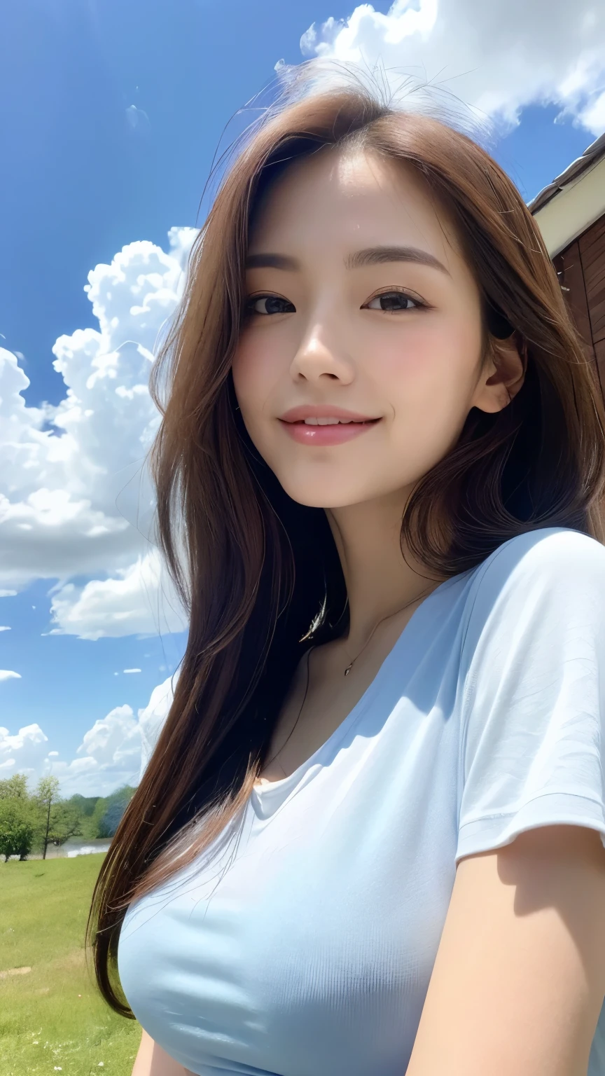 ((Best Quality, 8K, Masterpiece: 1.3)), Just 1 Girl, Shy Woman After Turning Over Clouds 1.3, (Casual Hairstyle, Leakage: 1.2), Seductive Nightdress: 1.1, Super Fine Face, Delicate Eyes, Best Quality, Masterpiece, Ultra High Resolution, Realistic, 1 Girl, Shoulders, Smile, Whitening Smooth Skin