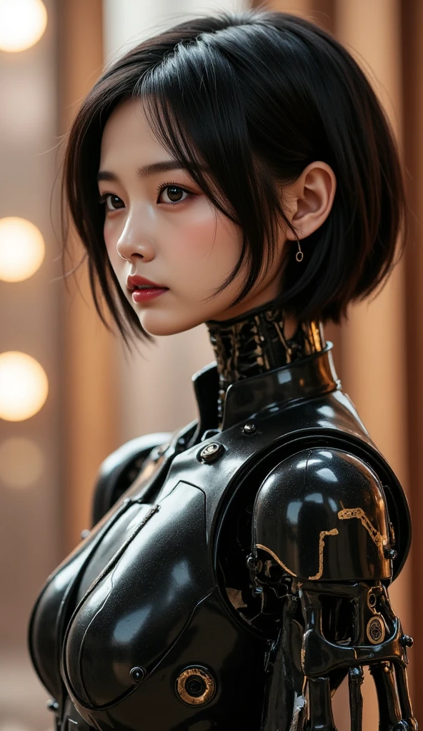 BestWorks，Ultra-high quality work，8K HD CG production，High-quality graphics，3D HD CG works，10x pixel，Ultra-clear：1.1，Advanced technical details：1.1，Photorealistic，Interior lighting effects：1.1，Natural dimming，Light effect（Virtual light effects：1.1），Ultra-high resolution，Latex clothing，cabellos largos dorados，Clear strands of hair，High detail hair（Premium hair details：1.1）Clear  eyes，Good-looking double eyelids，Sharp eye makeup, Delicate makeup for eyelashes, Thin eyebrows, Super detailed eyes，High nose, Nice red lips, rosycheeks, Face with delicate makeup , Pretty face, a face with perfect proportion,（Advanced facial details：1.1）Latex clothing series，Glossy black series，Latex clothing，Latex library，latex legwear，latex glove，Latex boots，Tight，Collar，Chaining，Slave girls，Slave handcuffs，BDSM，Women's artwork，Whole body diagram，Latex goddess，真实感，It's eye-catching