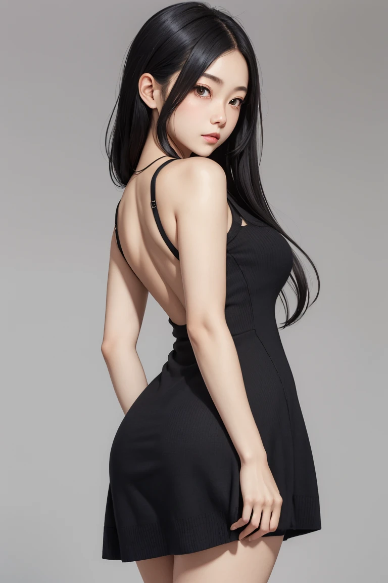 (( very very gorgeous beautiful sexy girl )) , ((very very long eyelashes)) , (( very very huge breasts )) , ((very very absolut long beautiflull hair )) , (( sexy body )) , (( small waist)) , ((big thighs )) ,((wearing hot dress )) , UHD ,8k, HD, highres,