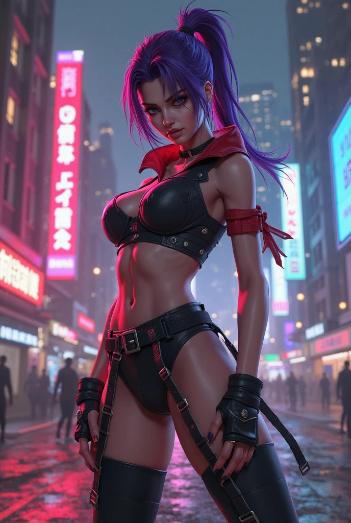 there is a woman with tattoos on her body posing for a picture, hyper-realistic cyberpunk style, cyberpunk angry gorgeous goddess, cyberpunk style ， hyperrealistic, cyberpunk 2 0 y. o model girl, cyberpunk art style, cyberpunk art ultrarealistic 8k, cyberpunk girl, cyberpunk beautiful girl, cyberpunk themed art, digital cyberpunk anime art, the cyberpunk girl portrait, cyberpunk digital painting