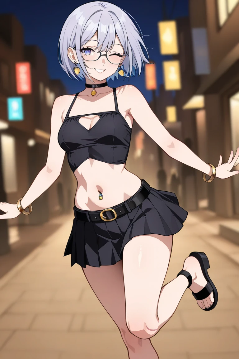 ubel,((ubel of Frieren: Beyond Journey's End )),dark green hair,long hair,side ponytail,hair between eyes,bangs, BREAK (beret, black jacket, open clothes, cleavage, midriff, black shorts, black thighhighs, thigh strap, fingerless gloves, single glove:1.2) , (dynamic angle:1.3, front view:1.1, breast focus:1.3, from below:1.2), (dynamic posing:1.5, sexy posing:1.2, leaning forward), (seductive smiling:1.3),(*K) HD, highest quality, WorKs of masters, High resolution, spread legs, panties shot,1 girl, small nose,(with sparkling eyes and a contagious smile), very beautiful detailed face and eyes, bright colors, cute face, delicate beautiful face, Bright magenta eyes, cute eyes, sparkling eyes, Big eyes, (big breasts:1.3), (perky chest:1.1), (pointed chest:1.0), medium hips, glamorous body, white skin, smile, thin pubric hair, shiny hair, super beautiful face, Super beautiful eyes, Super beautiful hair,trendy outfit,sexy and attractive,explosion of colors,big hairpin,full body esbian,illegal occupation, Real World, Natural light,perfect Natural light,looking at viewer,
