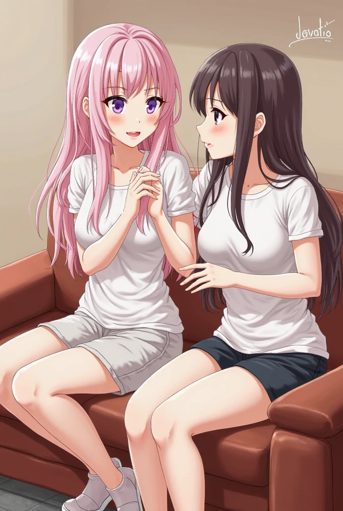 Anime girls having sex