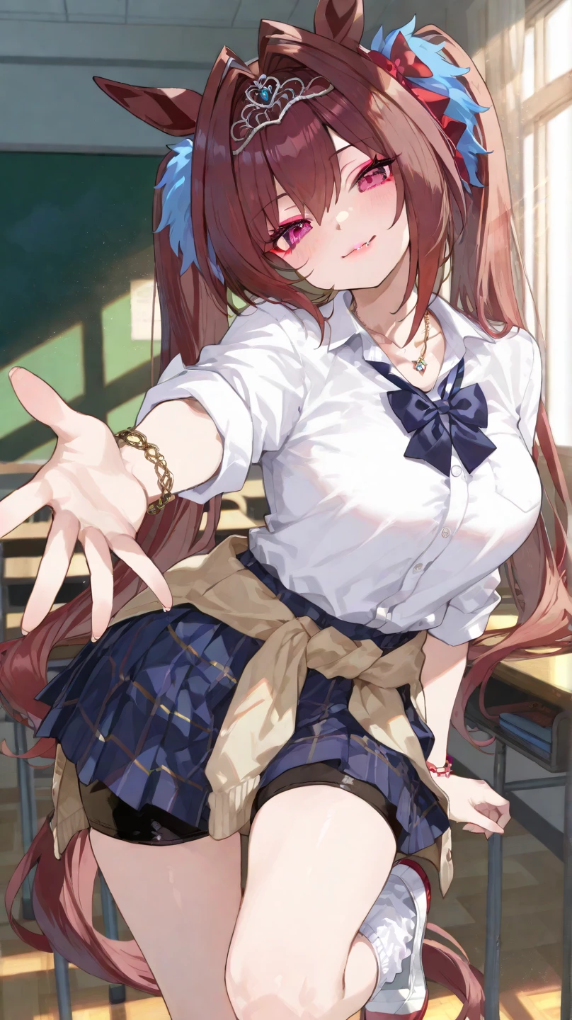 shrine maiden、show off panties、show panties、turn up one&#39;s clothes、shrine、８K, highest quality, masterpiece,expression of dislike、 wearing knit sweater & miniskirt, (Flirtingly lifting her skirt to show her panties:1.3)、I can see a little of your panties、super detailed、random angle、random hair color、random pose、、embarrassed expression、blush、whole body visible、random color panties、wearing knit sweater & miniskirt, (Flirtingly lifting her skirt to show her panties:1.3)、I can see a little of your panties、sweaty、random hairstyle、shrine