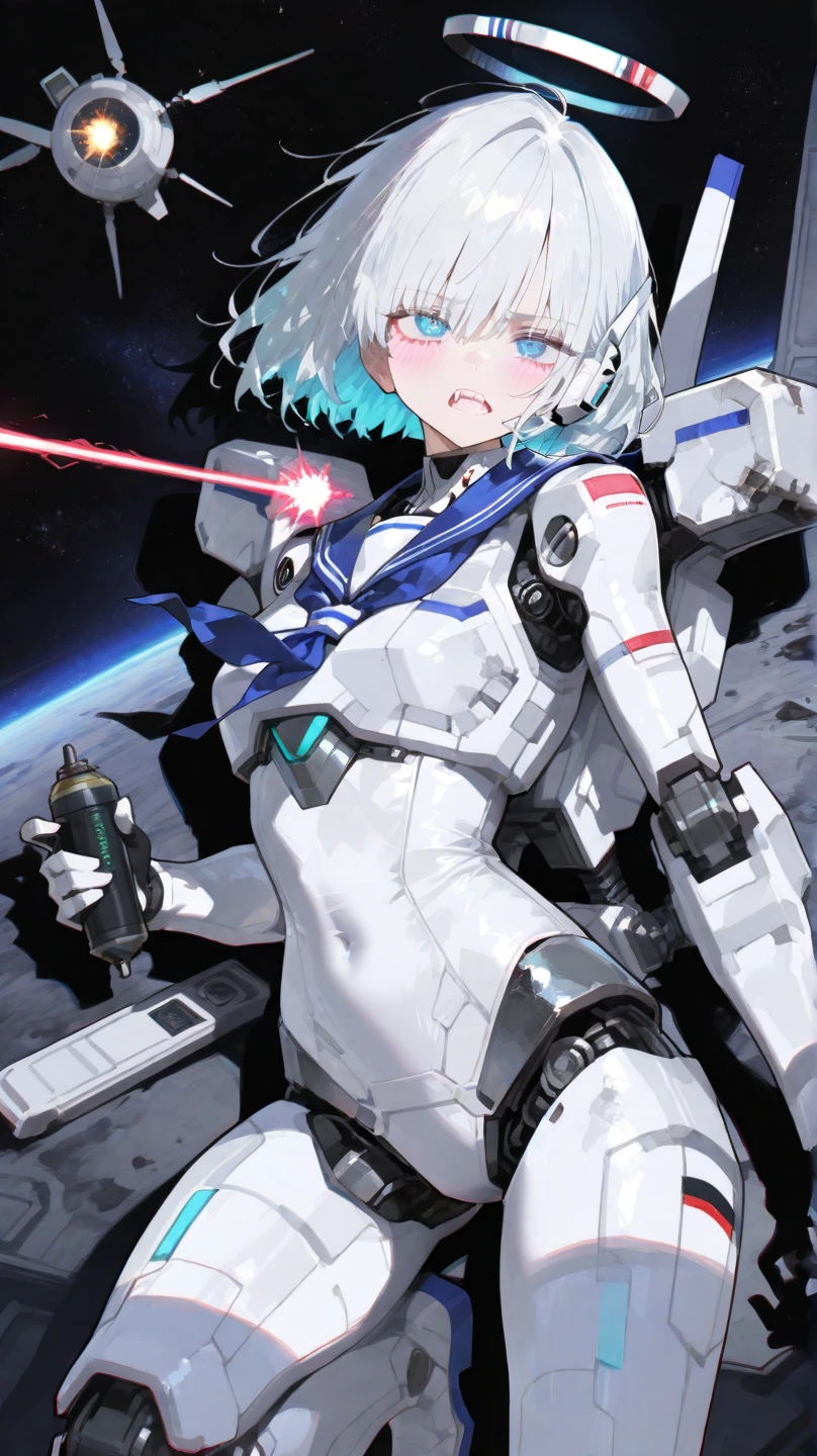 (masterpiece),(top-quality),girl with,((ultra-definition)),(高精細CGillustratio),(deadpan),Randomware,,nsfw,,(masterpiece:1.16),(top-quality:1.32), (Attention to detail)、(hight resolution:1.1)、(The best lighting:1.1)、(Best Shadows:1.1)、(extremely delicate and beautiful)、(Proper shading:1.1)、(illustratio:1.1)、(finish:1.1 )、overlap、(Appropriate posture)、(Proper configuration)、(Ultra-precision construction:1.2)、trimming、(Thick Highlight Outline)、(A detailed face)、(beautidful eyes)、(thick skin:1.16)、(Ultra-precision muscles:1.16)、Thick lashes、(soft cheeks:1)、Interior background of the space station、girl with1人、Android Girl、Complications、white hair、Long、Pink eyes、Luminescent pupil、deadpan、Off-shoulder suit、(Joint abnormalities、points々)joint:1.2)、thighs thighs thighs thighs、Decadent behavior、発光joint