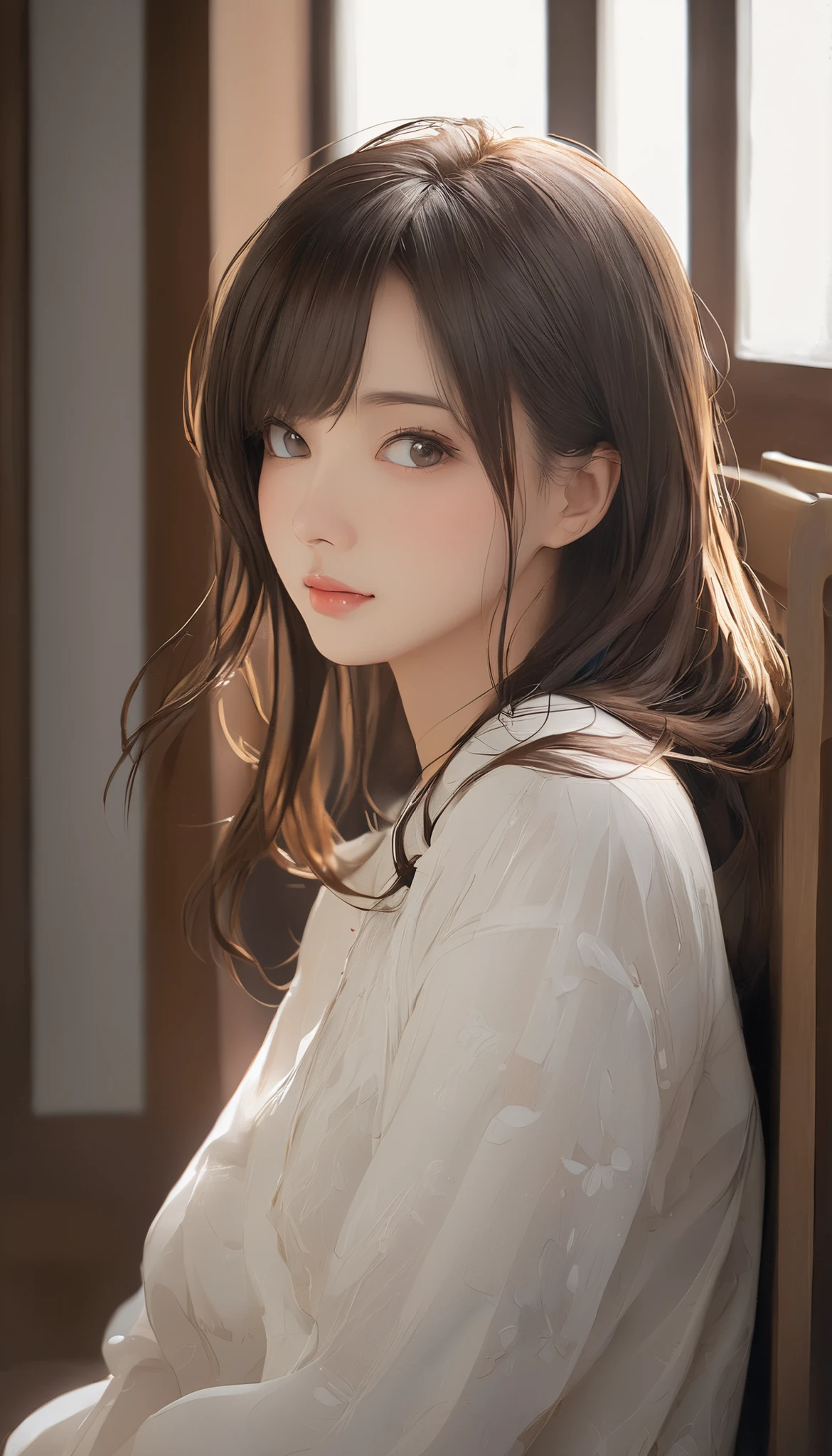 (masterpiece, Highest Quality:1.2), one girl, alone,