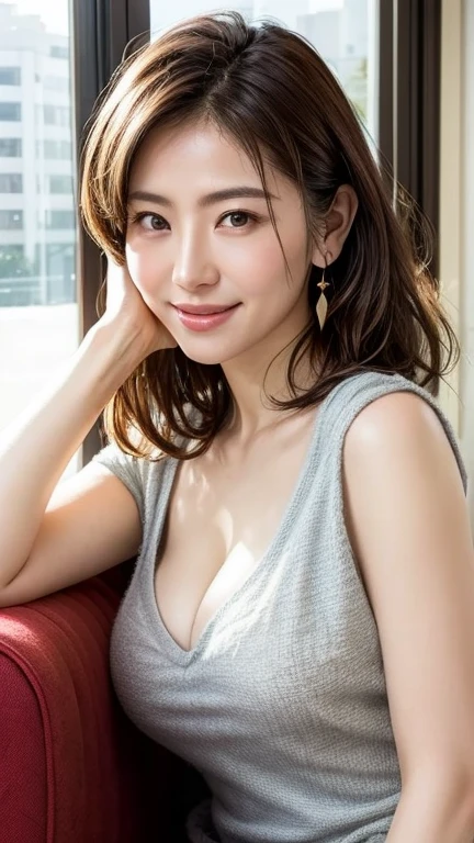 (Wear your hair up to show off your sexy neck and scruff:1.3). (SNFW:1.3) Highest quality, Face Focus, Soft Light, Ultra-high resolution, (Realistic:1.4), RAW Photos,
One of the Japan, alone, cute, (Beautiful face in every detail, (),(High resolution detail of human skin texture),
indoor, ((Ultra-thin knit camisole dress)) Beautiful breasts Wearing an apron
(Portraiture) Eye-focused high resolution smile See-through bangs Old Coffee Shop The background is the protagonist Wide and deep background Old Coffee Shopがテーマです Thin eyebrows Beautiful breasts very cute Beautiful white skin Beautiful Hair (Very stylish and beautiful straight bob hair:1.3) See-through bangsグ