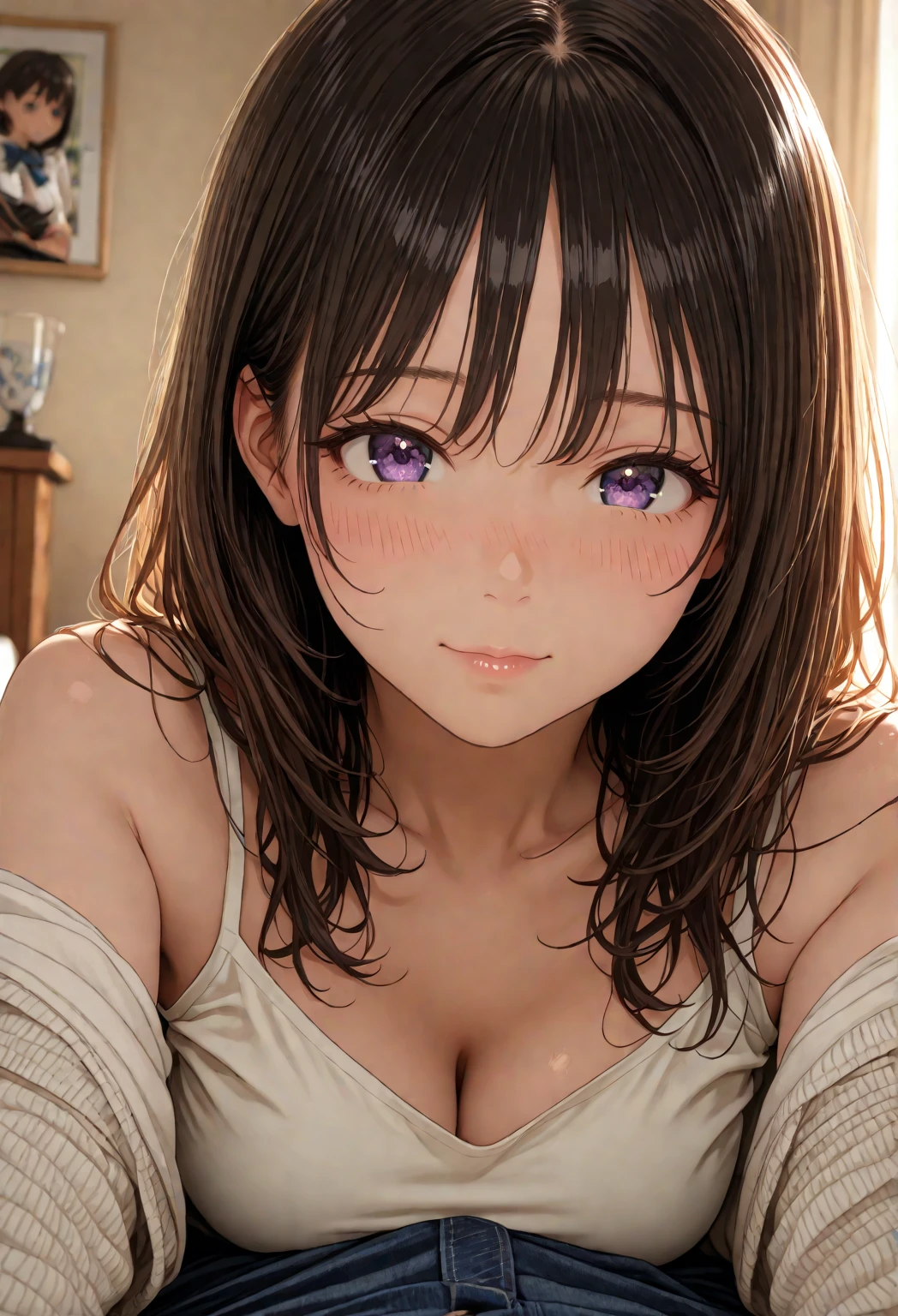 (Tabletop: 1.3), (Maximum resolution: 1.2), (Ultra HD TV: 1.2), Cinematic Light, Ultra HD TV, (High-quality wood and leather), (Detailed facial features), Hmph, 8K resolution, Sharp focus: 1.2, pink chair, Gamerchair, Gamer Girl, cute, Redhead,, short hair, masturbation behavior, Touch yourself, sexy, Beautiful body, Very detailed, anime, Egirl, Blushing, Drooling, Embarrassing, conversion, One Girl, alone, 4K, wallpaper, Wet body, super conversion, orgasm, when, shout, liquid,, nude、Orgy、Her breasts are massaged vigorously