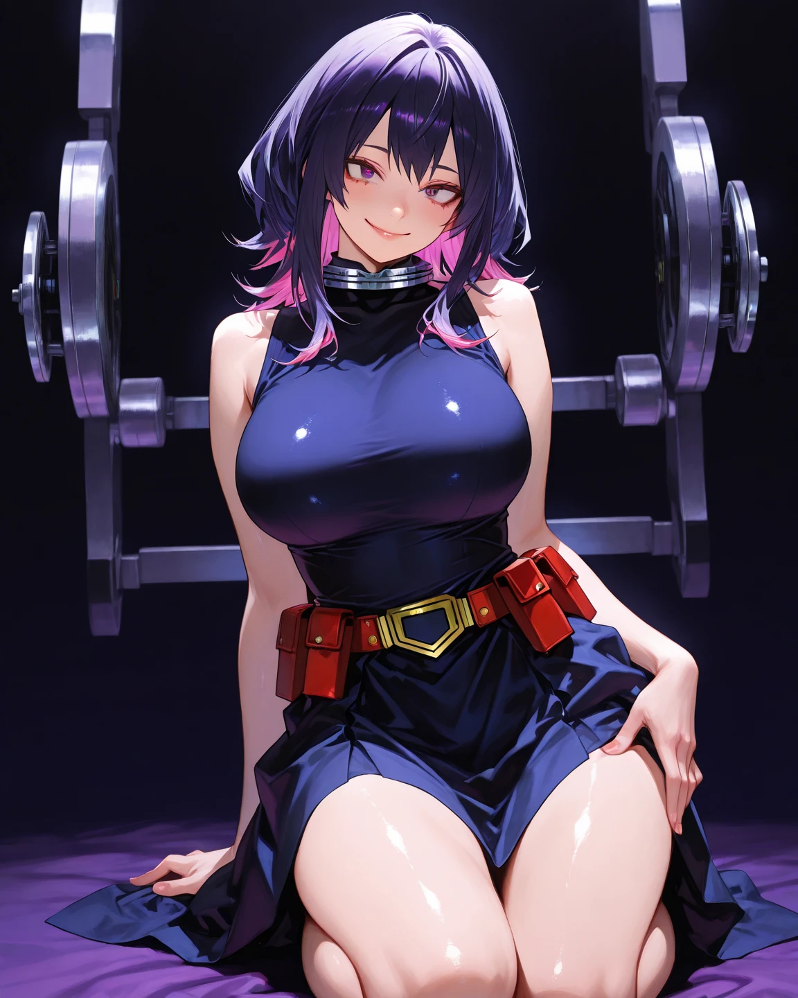 (hermosa mano:1.2), (Obra maestra, Mejor calidad:1.3), Aiko Katsuragi, mujer madura, (Toma de cuerpo completo:1.05), mqmf, (curvas:0.9), 1 chica, cara de anime, sentado en una silla, doctor, bata de laboratorio, Estetoscopio, short pencil skirt, (muslos:1.05), tacones altos, constituir, pechos grandes, lipstick, Brown eyes, cola de caballo doblada, By the chestnut, escote, Cuerpo perfecto, (athletic body:1.3), ojos perfectos, anime eyes, delineador de ojos ahumado, sombra, cara perfecta, Affectionate Face, mirada, rubor, alta nitidez, sharp focus, medical room, obra de arte profesional, detalles intrincados, vivid colors, diffuse lighting, mezcla digital, cuerpo ultra detallado, cabello ultra detallado, cara ultra detallada, tendencia en pixiv