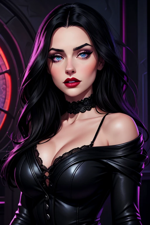 1 girl, solo, Gang leader, female, London year 1814, cloudy, athletic physique, no clothes, hollow, tattoos on the torso, matte top hat, cunning look, rough look, cinematic, 6d cannon, octane rendering, vintage aesthetic, mysterious aura, dark atmosphere, detailed face, mysterious aura, bright skin, short black hair, detailed intense blue eyes, arched eyebrows, dark makeup, full lips, deep red lipstick, full body, WLOP, 1 girl, solo, rendered in 8K resolution for high quality detail,perfect anatomy, hands with 4 fingers and 1 thumb, rendered in 8K resolution for high quality detail, 8K image quality, 8K high resolution image, hyper detailed, super realistic, intricate details