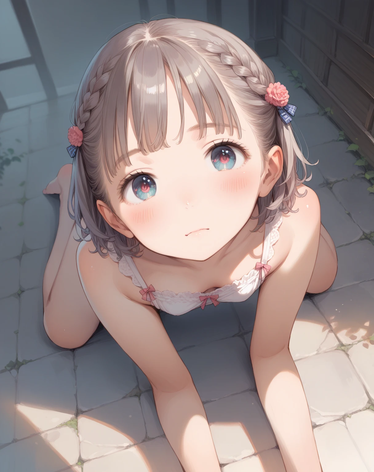 top-quality、in 8K{ Cat-eared boy shows off sex with child:1},{10yaers old},{Showing off her creampie appearance},{boy shows off his penis}short-haired,In the park,Feel the gaze(1:1),Sweating,Face to feel,((Kamimei))、