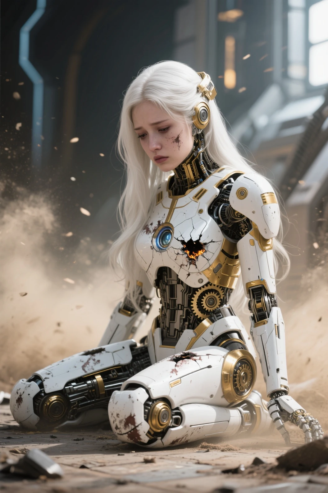 (0430) Theme: Damaged Robot