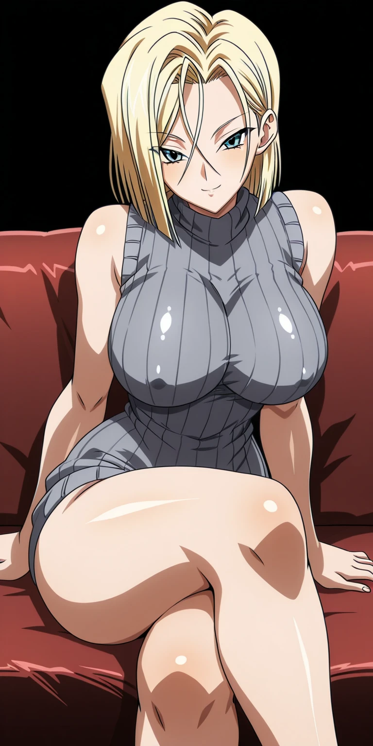 {{upper body, pov, straight-on}} {{Artist: Sincos}} 1girl, solo, muscular female, mature female, androgynous, tomboy, gentle smile, blush, on one knee, blonde hair, very short hair, bob cut, green eyes, nude, nipples, pussy, pubic stubble, bedroom, palace, indoors, looking at viewer, sitting on person, leaning back, pov, night, medieval fantasy.