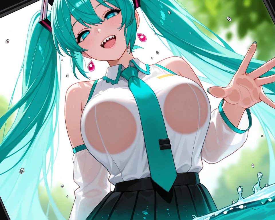 Hatsune Miku、kimono、kimono、Colorful clothing、one girl、solo、Expression of feeling、blush、sit with your legs apart、clothes get wet、Clothes are transparent、spread legs、pussy、Thick white love juice、Drip a large amount of love juice、ecstatic expression、orgasm、、Kindergartener's body、low length、child'asturbation、put your hand on your chest、Put your finger in、masturbation behavior、(huge breasts:1.4)、children's underwear、Underwear can be seen through the top of the clothes、Take off your clothes、incontinence