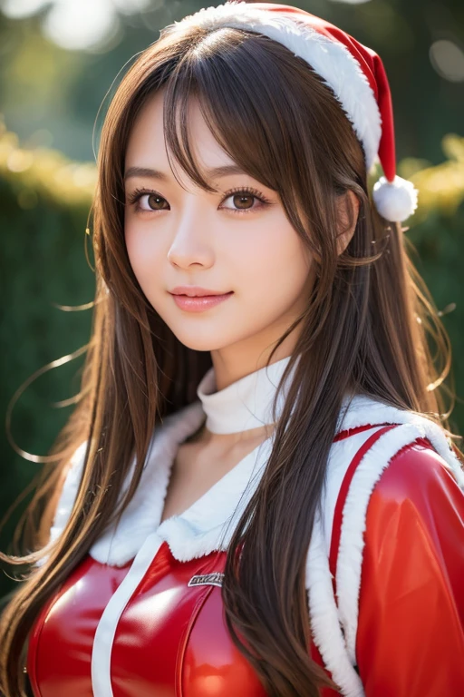 Christmas Cosplay beautiful japanese woman
