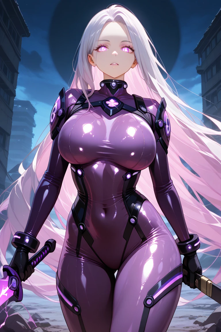 1 girl,NSFW, Shalltear Bloodfallen,(Overload),ShalltearV4, huge breasts, clavicle, Glowing crimson eyes,absurd, brainwashing,empty eyes, ((No expression,erasure of emotions)), (black latex tight bodysuit),avert your eyes , full body figure,((stand up)), (highest quality、4k、8K、High resolution、must have:1.2)、Super detailed、(reality、reality的なです、reality的な:1.37)、ticker、hyper hd、studio lighting、ultra definition paint、sharp focus、Physically based rendering、extreme details、Professional specifications、vibrancy and color、blurry、sports portrait、landscape、horror style、anime big breasts、SF、photograph、concept artist、five fingers, perfect body, {{{masterpiece}}}, {{{highest quality}}}, {{Super detailed}}, {shape}, {{very delicate and beautiful}},Improved cost performance、all roles、Canon 5D MK4でphotograph、photograph,