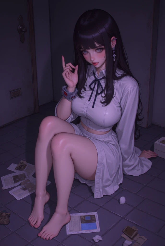 1girl, Table hump, rubbing the perineum, white shirt, pencil skirt, office, white panty, skirt lift, strap, a table, high ground, multiple boys,Liquid, Thought-provoking,, Masterpiece, Best Quality, Highly detailed, (From Bottom:1.1)