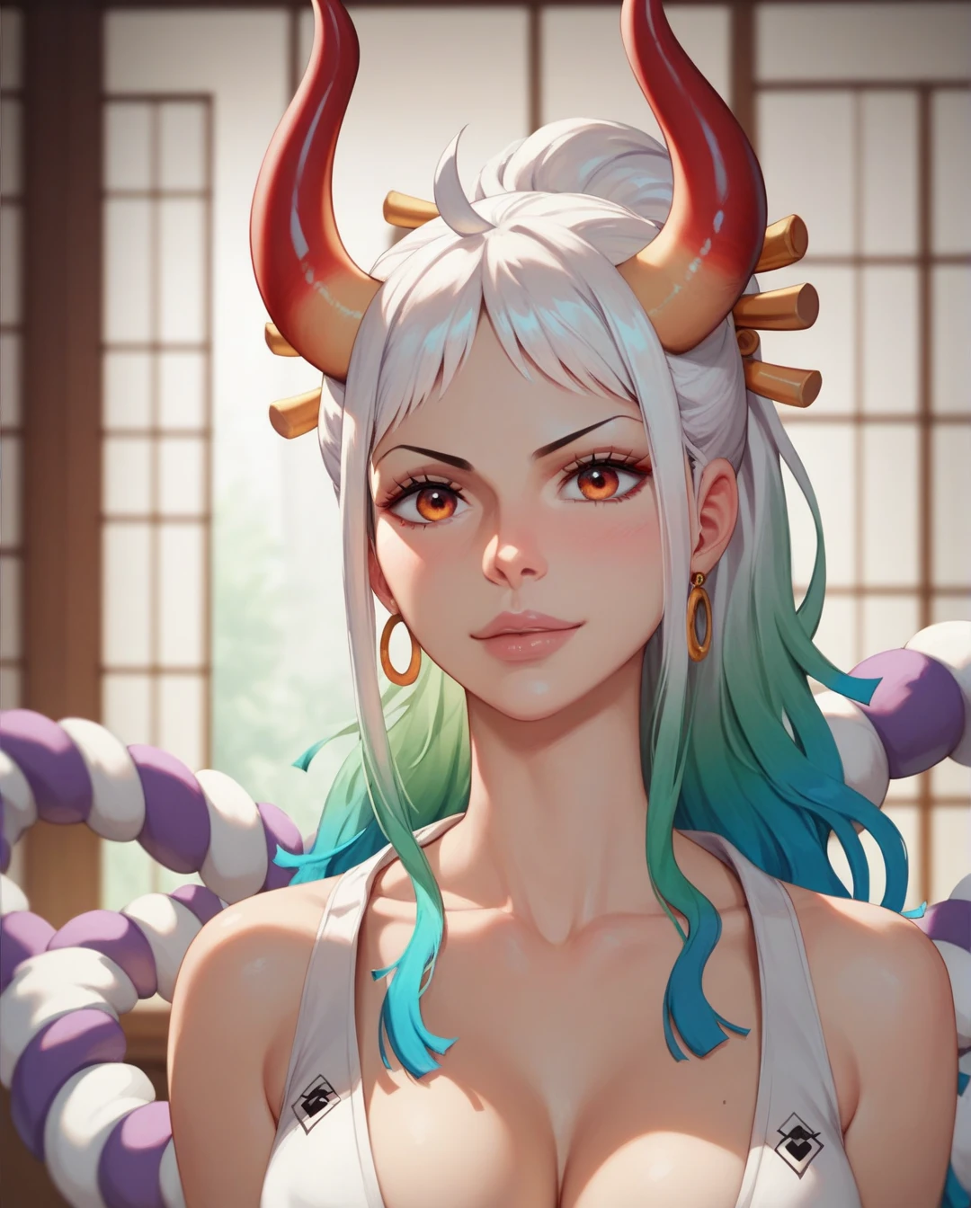 masterpiece, best quality, girl, woman, highres,  beautiful girl ,  yamatowanpi