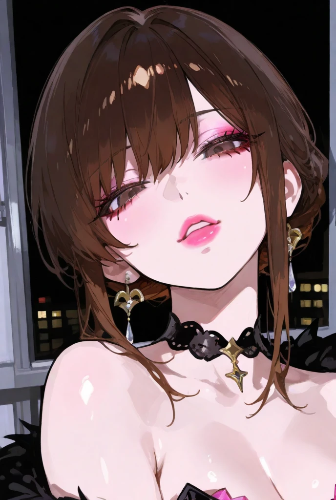 touch the bar counter,open your mouth,face of suffering,Male beauty、fine 目、puffy eyes、highest quality, 超High resolution, (reality: 1.4), movie lighting,super beautiful、beautiful skin、(超reality的な)、(High resolution)、(8K)、(very detailed)、(beautiful and fine 目)、(Super detailed)、 detailed face、20-year-old、stick out your tongue and lick it、dripping cloudy saliva、Night Cafe