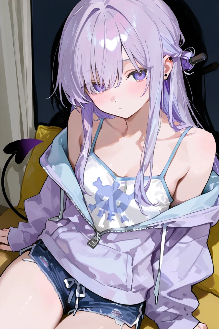 anime、people、people、people、people、anime萌えアートスタイル、素敵なパジャマを着たかわいいanimeワイフ、(animeガール)、かわいいanimeガール、animeベストガール、 若いanimeガール、From desire、かわいいanimeの女の子、In pajamas、かわいいanimeスタイル、高品質のanimeアートスタイル、Waking up、On the bed、Lie down、yawn、The light shines through、Embarrassing