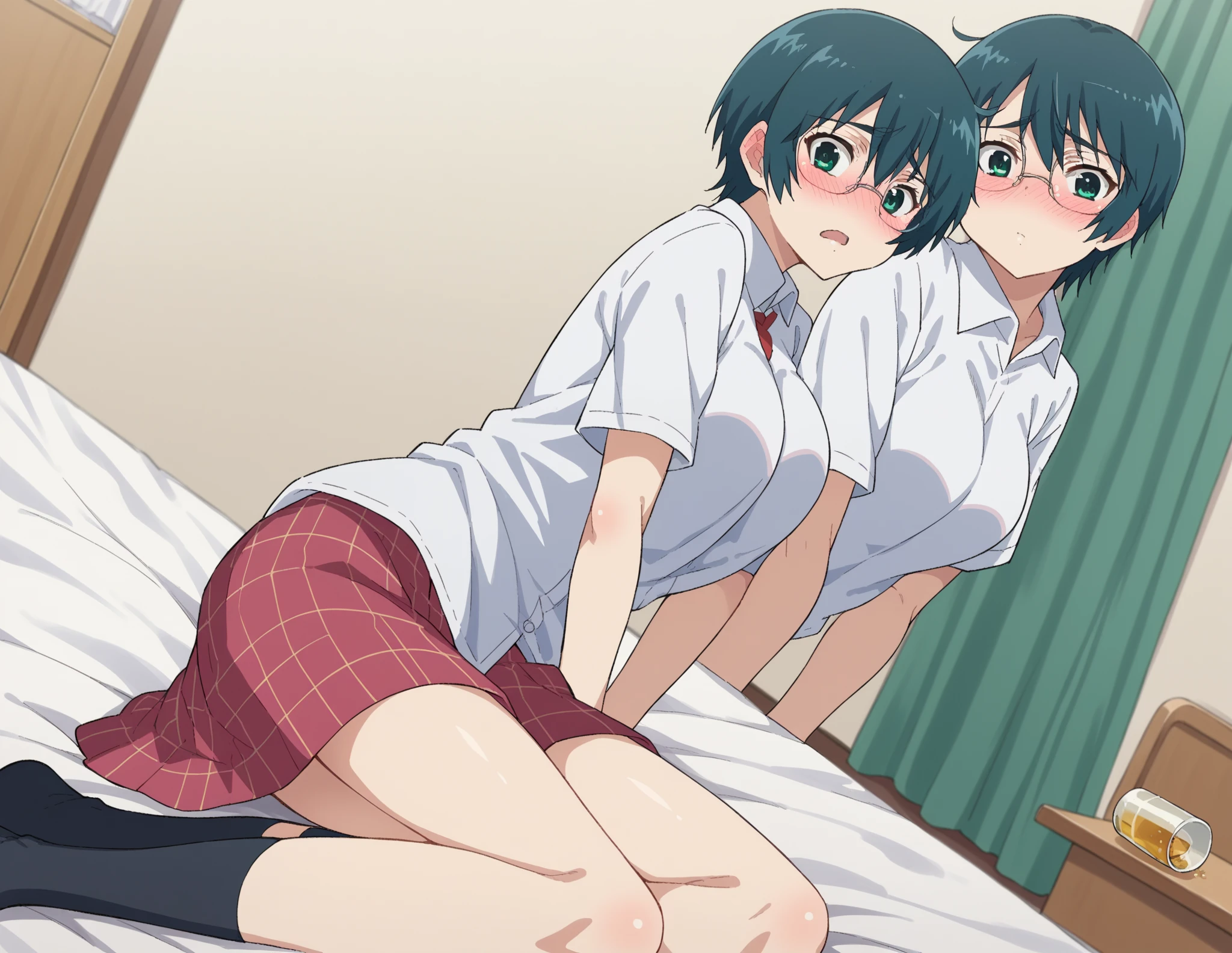 (((Humiliation Game))),Anime Style,Girl,,,mini skirt,Penetration Sex,Creampie Sex,Sex-obsessed,I love sex,Forcibly,short hair,One-piece dress,Primary school students,Adults and children,Children having sex with adults,1 Male,2Girl,Adults raping children