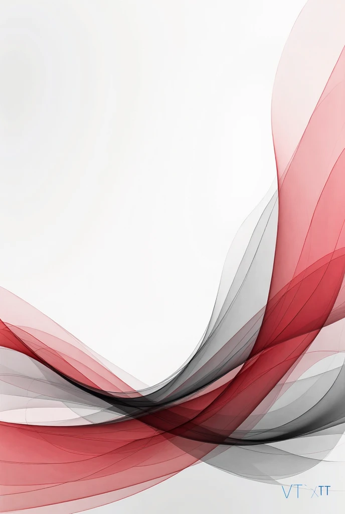 create an image for me to put in the summary of my book, must have a white background with some details in red waves with gray on the top and bottom of small size
