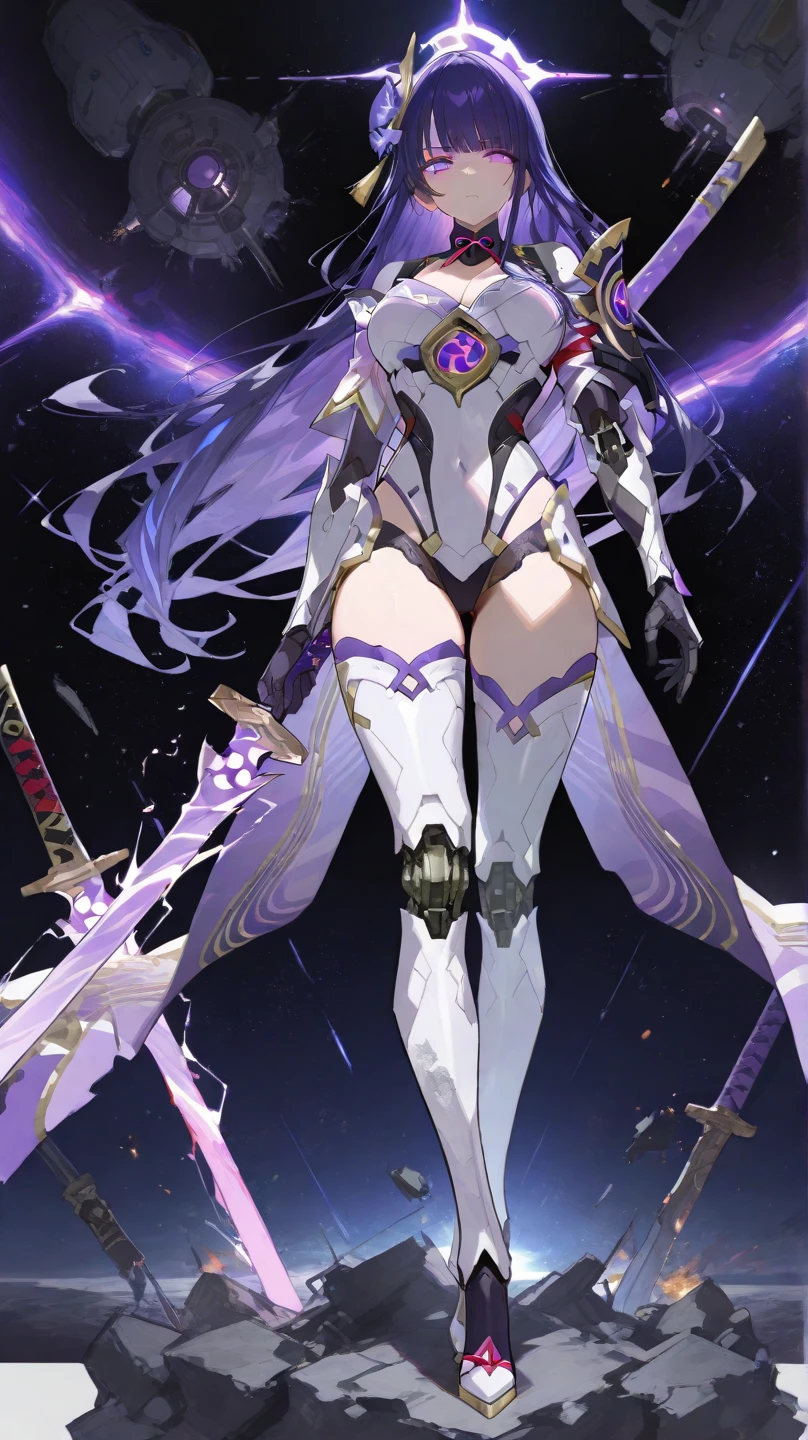 ellenmiramathers, ellen mira mathers formal, long hair, blonde hair, (purple eyes:1.1), jewelry,best quality,ultra detailed,solo,score_9, score_8_up, score_7_up, score_6_up, score_5_up, score_4_up, source_anime, 1girl,bodysuit,big breasts, full body, heavenly ass, heavenly breasts, big ass, no shoes, wearing heels, upset, cute, face, long legs, tight bodysuit, tight sleeves, black bodysuit, half-closed eyes, best quality, high resolution, unity 8k wallpaper,(beautiful detailed eyes:1.6), extremely detailed face, perfect lighting, extremely detailed CG, (perfect hands, perfect anatomy), simple background