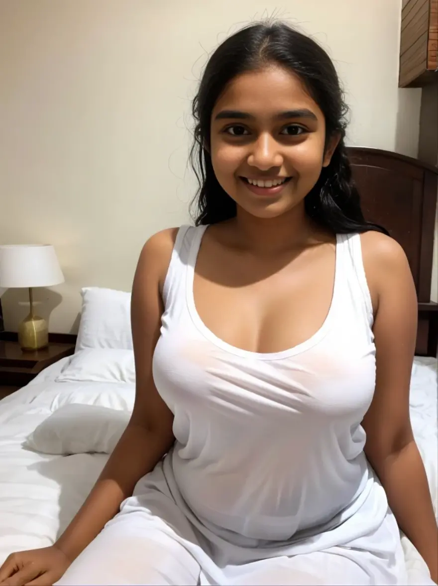 Tamil girl watching porn in PC computer office room boy pressing Tamil girl boobs from behind