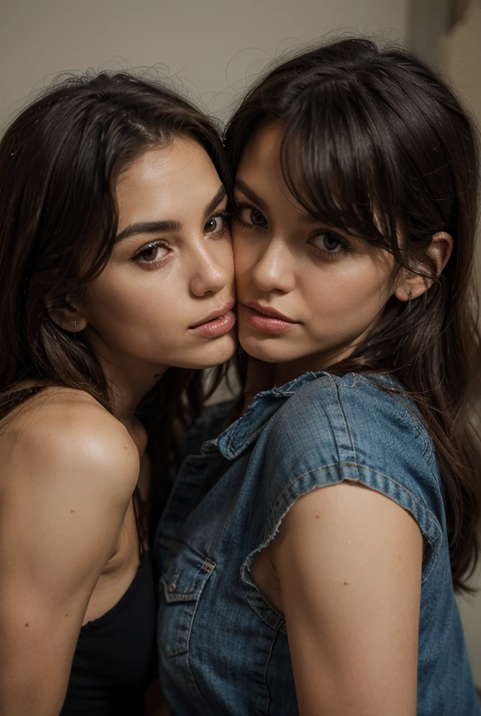 2 girls like to kiss, beide Jahre alt