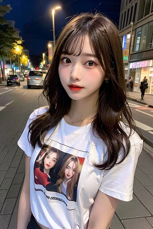 ((Best quality, 8k, Masterpiece :1.3)), Sharp focus :1.2, A pretty girl 24 years old with perfect figure :1.4, Slender abs :1.3, Raw photography、超A high resolution, full body, Ultra High Definition, (Photorealistic:1.4), Detailed Photo, Smiling, Sexy, Facing Camera, Close-up , (Photorealistic), (1girl), Beautiful Face, (Realistic Face),Beautiful Hairstyle, Realistic eyes, beautiful detail eyes, (realistic skin), beautiful skin, (sweater), absurd, attractive, ultra high resolution, ultra realistic, high definition, golden ratio,Good hands、10、high-reaster-piece、highest quality、head:1.3、((Hasselblad photo))、Fine Skin、crisp focus、(Light like a movie)、gentle lighting、Dynamic Ungle、[:(detailed face:1.2):0.2]、
Negative Pro,  Highly detailed face and skin texture, Detailed eyes, Double eyelid,masterpiece,super fine eyes,super fine hand, face zoom, perfect makeup,(Huge breasts that look like they might burst:1.1),girl wear glasses 
