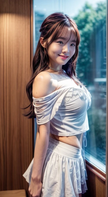Raw photo, 1 girl, incredibly absurd, 30 years old, beautiful girl, (cute), (medium hair), photo shoot, realistic, written boundary depth, High resolution, Super detailed, delicate, very detailed, highly detailed eyes and face, sharp pupils, Realistic OL, sharp focus, LED lighting, Eye and face details, (white sheer blouse、ベージュのmicro mini skirt、white panties、Panty shot),  cowboy shot full body, (wind lift:1.6), camel toe, pick up fallen documents, captivating gaze, inner thigh, (Big breasts that are about to burst), close, perfect body、micro mini skirt、white panties、Panty shot、wet body、Plump body
