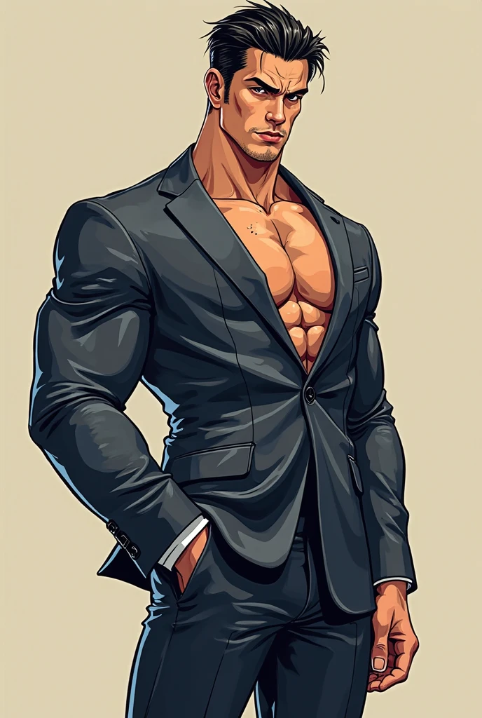 full body in image, masculine pose, short hair, full clothed man, casual clothes, Overcoat clothing, male body, slender body, short hair, full body, hot body, sexy male body, dinamic pose, six patch. detalied pose, body, simple background, expressive face, focus on face, line art, sketch
