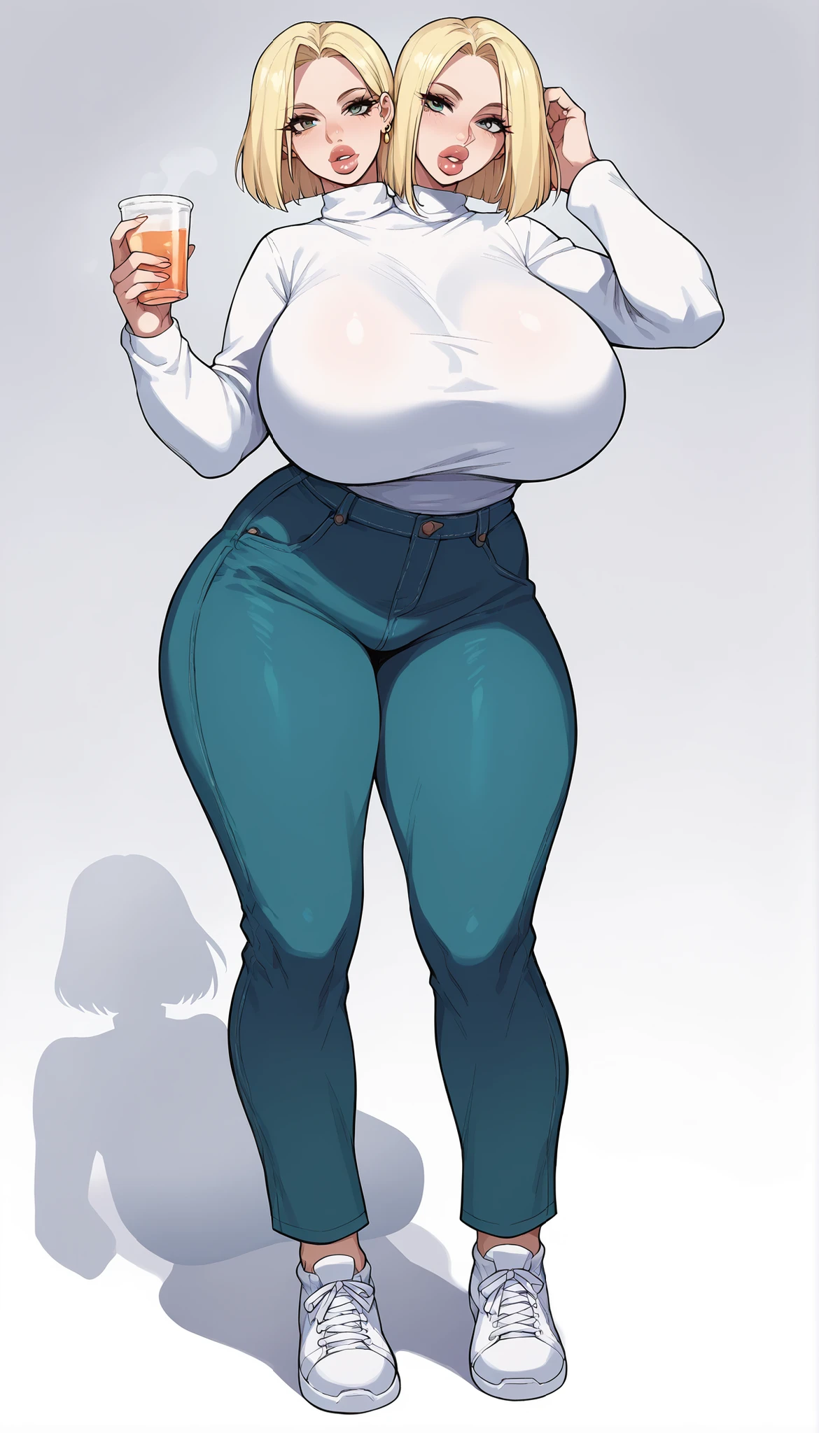 (full body), full body in image, full nami from one piece, nami clothes,fusion of nami and nico robin from one piece, short jeans, full woman, full body, simple hair, female body, curvy body, thicc body, big thighs, voluptuous body, full thick body, dinamic pose, curve body. detalied pose, body, simple background, expressive face, focus on face, line art, sketch