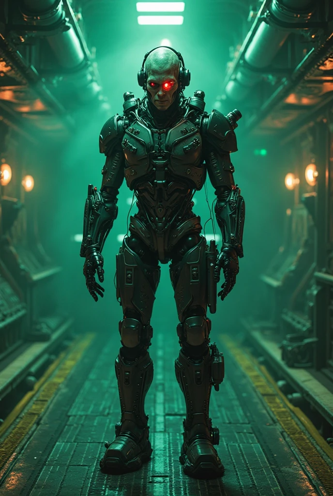 Venom possessing alien body,liquid metal armor,high-tech suit,laser effects,delicate cyberpunk portrait,intricate details,cinematic lighting,dramatic poses,hyper-realistic,8k,photorealistic,masterpiece,award winning digital art,concept art,dark sci-fi,moody atmosphere,vibrant colors,chiaroscuro lighting