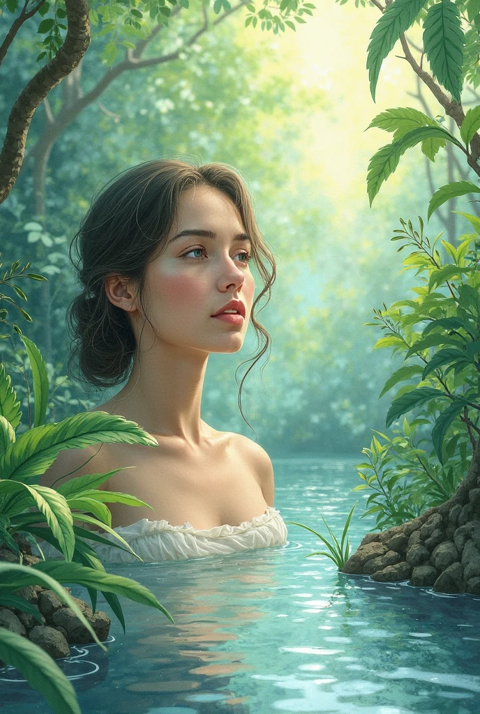 masterpiece, best quality, greek godess bathing in a lake in a forest below a night sky full of stars, appearing from colorful liquid oil paint, swirling paint, cinematic lighting, by karol bak, full body posing, angelababy, ((painting, canvas, fine art)), detailed, (fantasy art), cool, ((digital art)), (digital illustration), 4k, autun colors trending on artstation, trending on cgsociety, cinematic, agfacolor, low coloration, Norman Rockwell, Franz Xaver Winterhalter, Jeremy Mann, Artgerm, Ilya Kuvshinov, Anges Cecile, Michael Garmash