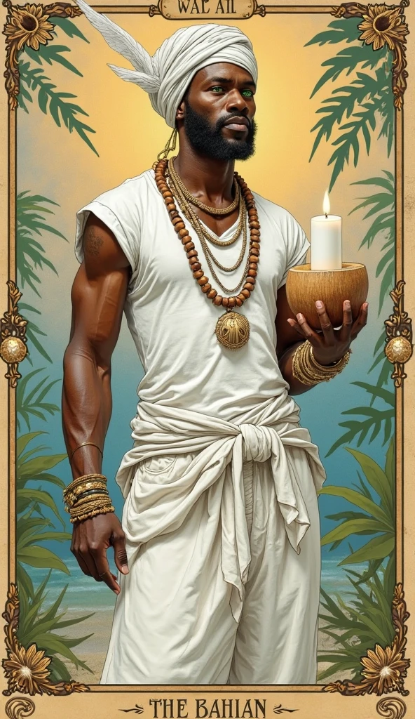 painting of an strong dark ebony african man, golden skin in the sun, green eyes, fleshy lips, bathing with a jug in the forest, nude and wet hairy chest, hot and sexy african man, inspired by François Joseph Heim, by François Bocion, inspired by Carl Heinrich Bloch, by Friedrich Gauermann, inspired by François Bocion, by Johan Grenier, by Frédéric Bazille, orientalist tom of finland, William-Adolphe Bouguereau, Gaston Bussiere, Alphonse Mucha.