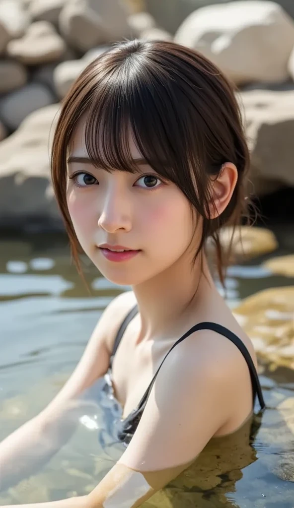 ((RAW, analog style)), ((film grain, skin details, high detailed skin texture, 8k hdr, dslr)),best quality、全裸、色白肌、小さい胸、17歳の美少女、チア