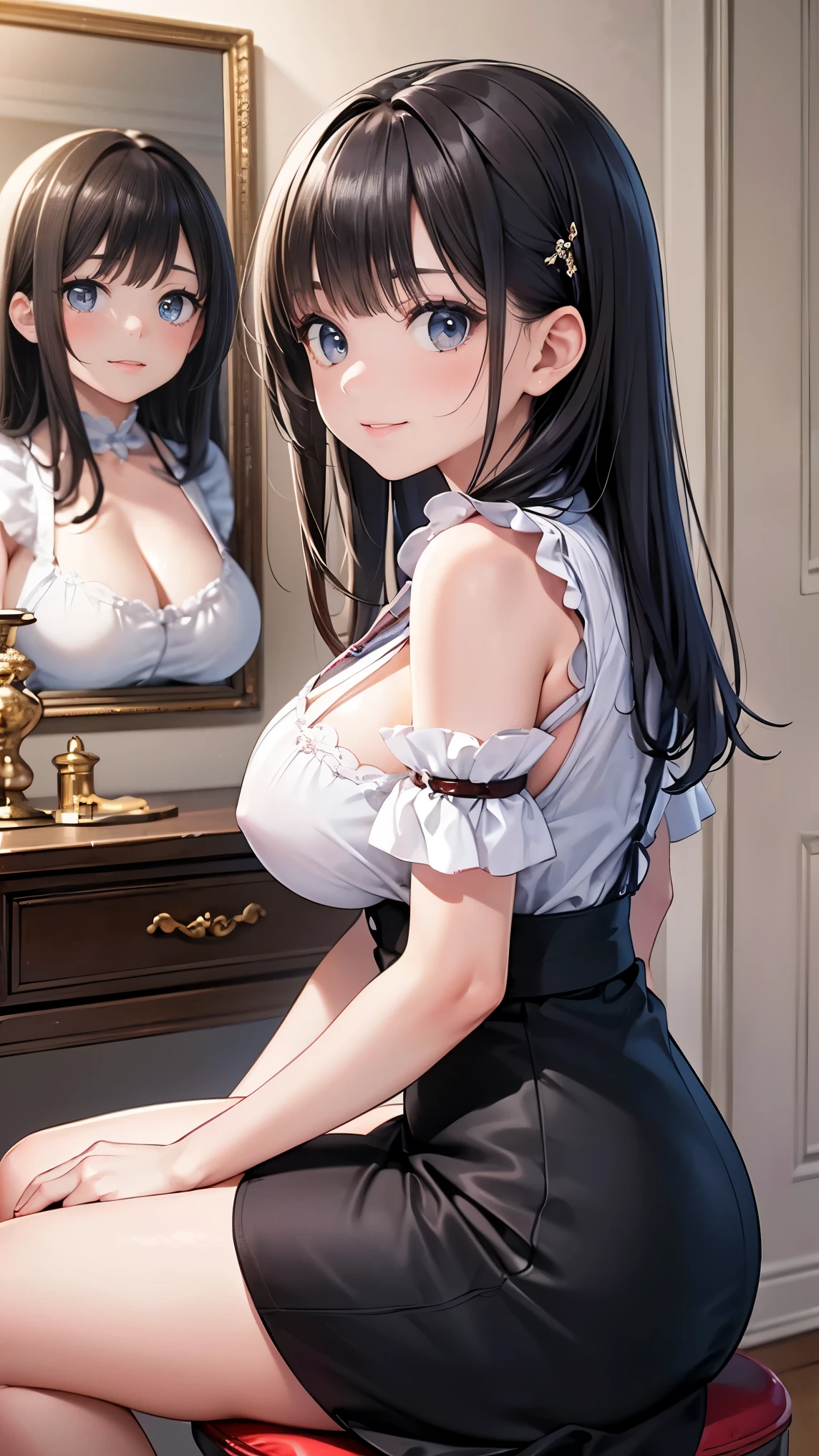 High resolution、4K quality、Best quality sister、sister、おsisterさん、Female college student、Glamorous Body、Voyeur's point of view、pantiesが床に落ちている、黒のpanties、panties、used underwear、stain on crotch、Scattered underwear、panties単体、Laundry basket、strip、Underwear is scattered、Underwear is scattered、床一面たくさんのpanties、A room littered with bras、Undressing scene、Browsing Caution