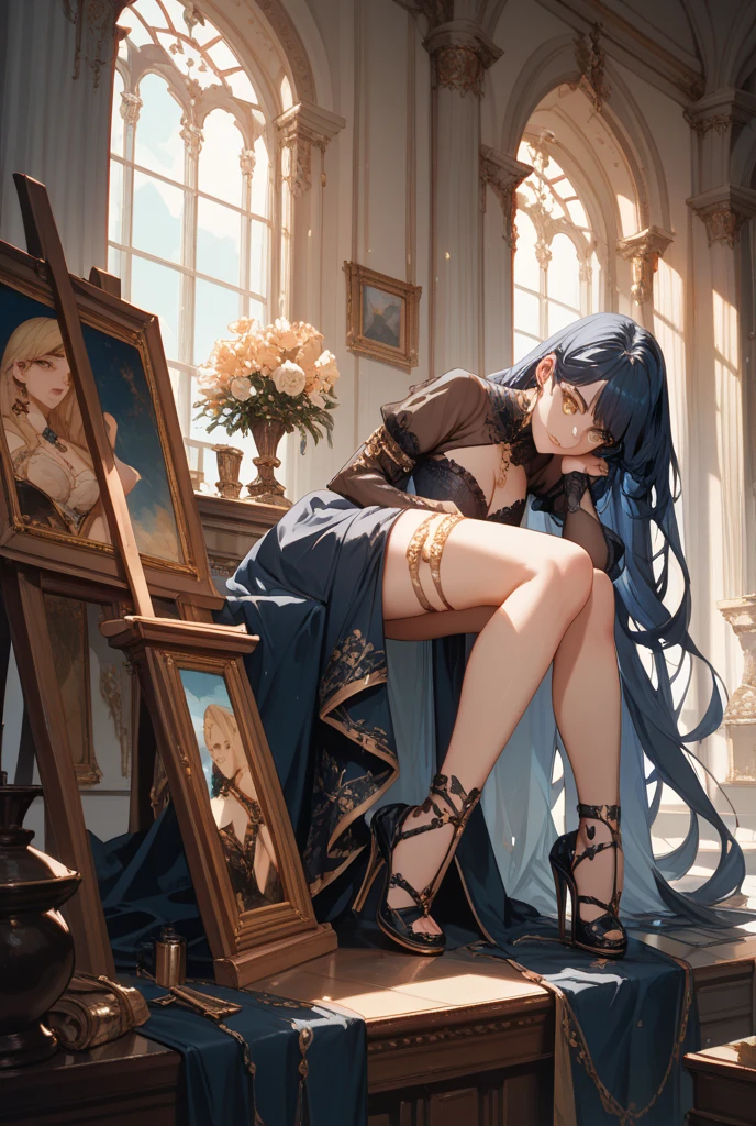 ((Masterpiece)), (Best Quality),callidef , (NSFW:1.5), Full Body