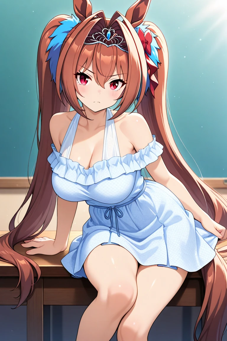 [One girl, Daiwa Scarlet \(umamusume\), umamusume],masterpiece,best quality,high resolution,