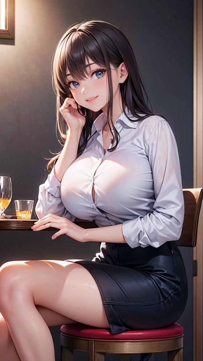 Seduced by a beautiful older woman indoors in midsummer、((holding a box of condoms))、POV,Sit across from each other、kitchin、Grinning smile、Secret conversations、embarassed face、dressing gown、beautiful thigh、pinafore、Colossal tits、Front view、Large on the table、wet cup with water droplets、indoors in midsummer、glass of juice on the table、Scattered drugs、