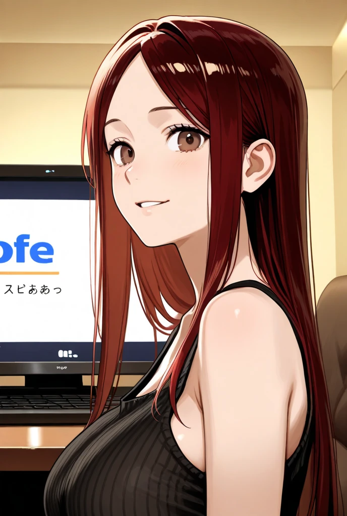 (best quality), (masterpiece), (highres), sharp focus, (looking at viewer), <lora:Photo_Comparison-v2:1>, Photo_Comparison, NSFW, phone, smartphone, Picture, Nude, fellatio, cum on face, 1 girl, <lora:makima_offset:1>, makima \(chainsaw man\), red hair, long braided hair, golden eyes, bangs, large breasts, white shirt, necktie, swirl eyes, small smile, outdoors, city, daytime,
