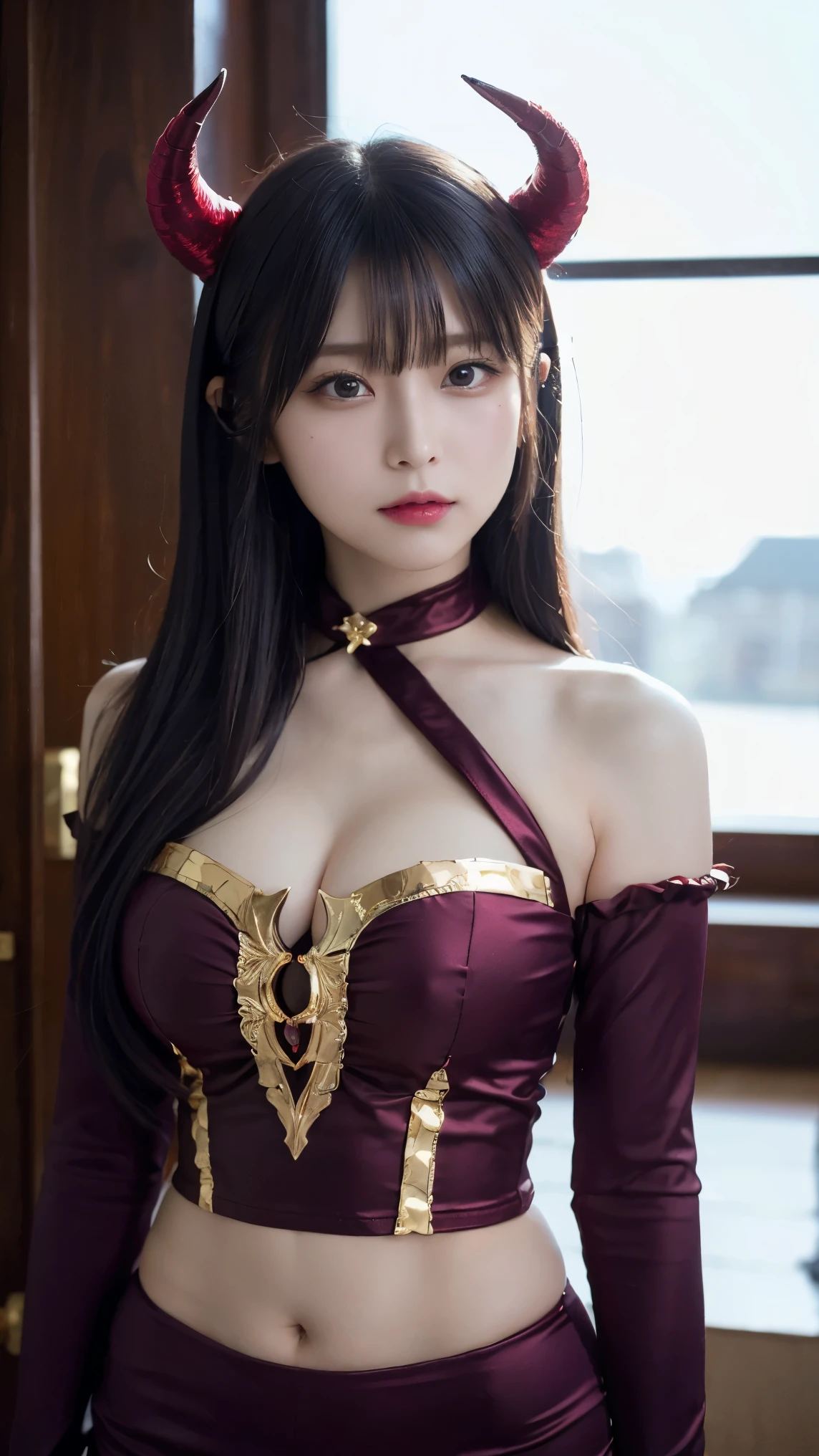 masuter piece、best qualtiy、ultra-detailliert、masterpiece、Ultra-realistic concept、Complex and detailed 8K resolution concepts、Colossal tits、Beauty 1 person、Funny costumes、Cute 25 years old