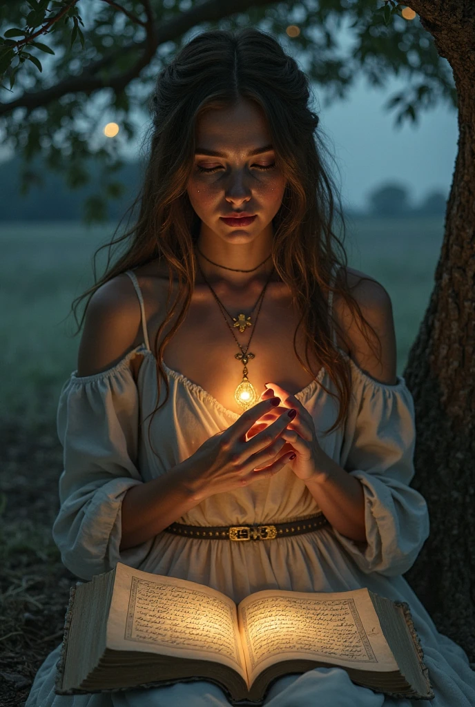 woman seeking self-knowledge 
